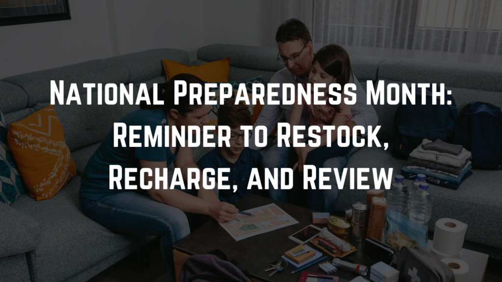 National Preparedness Month