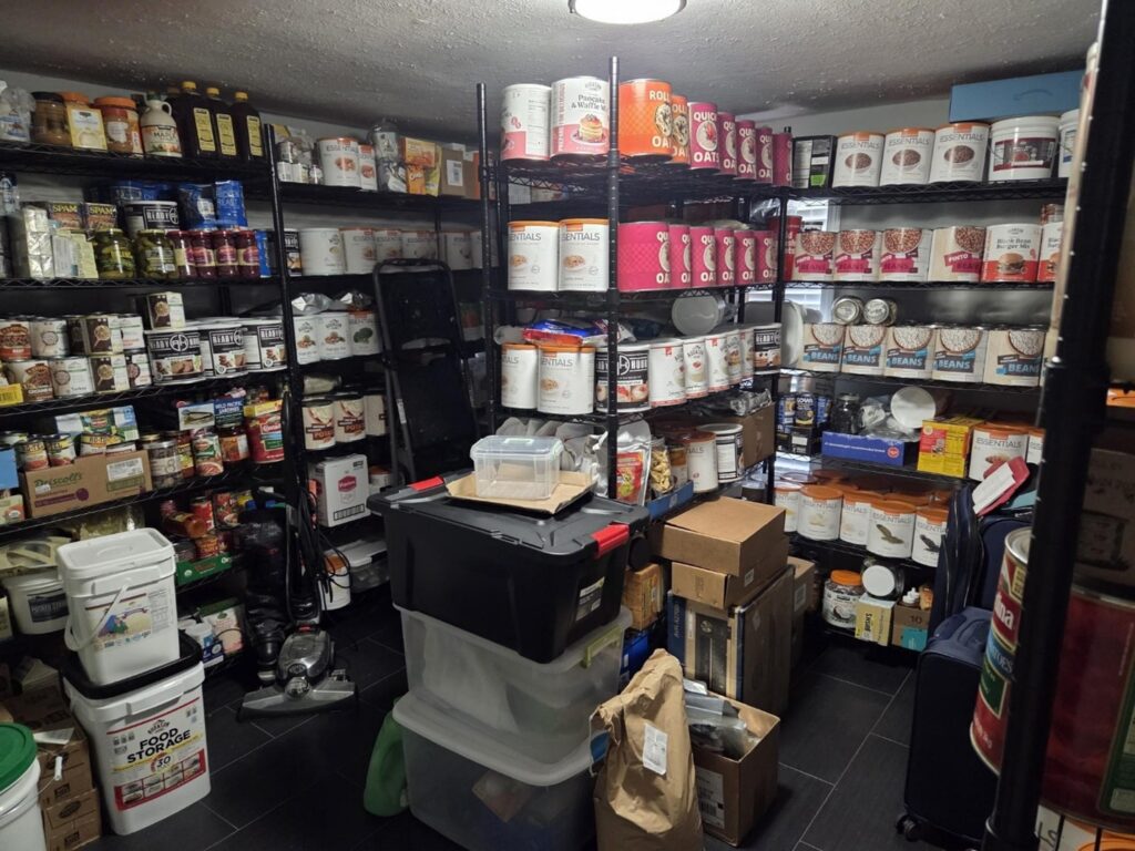 1-year supply of food